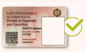 Réserver un VTC et vérifier la carte VTC professionnelle